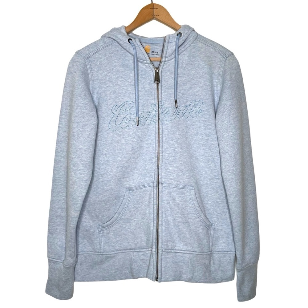 Carhartt | Blue Front Zip Hoodie